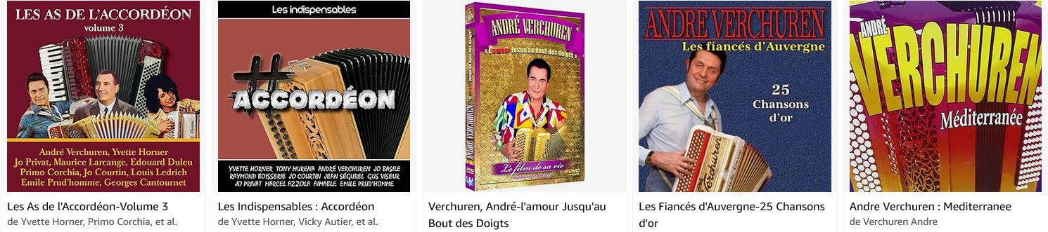 CD de André Verchuren